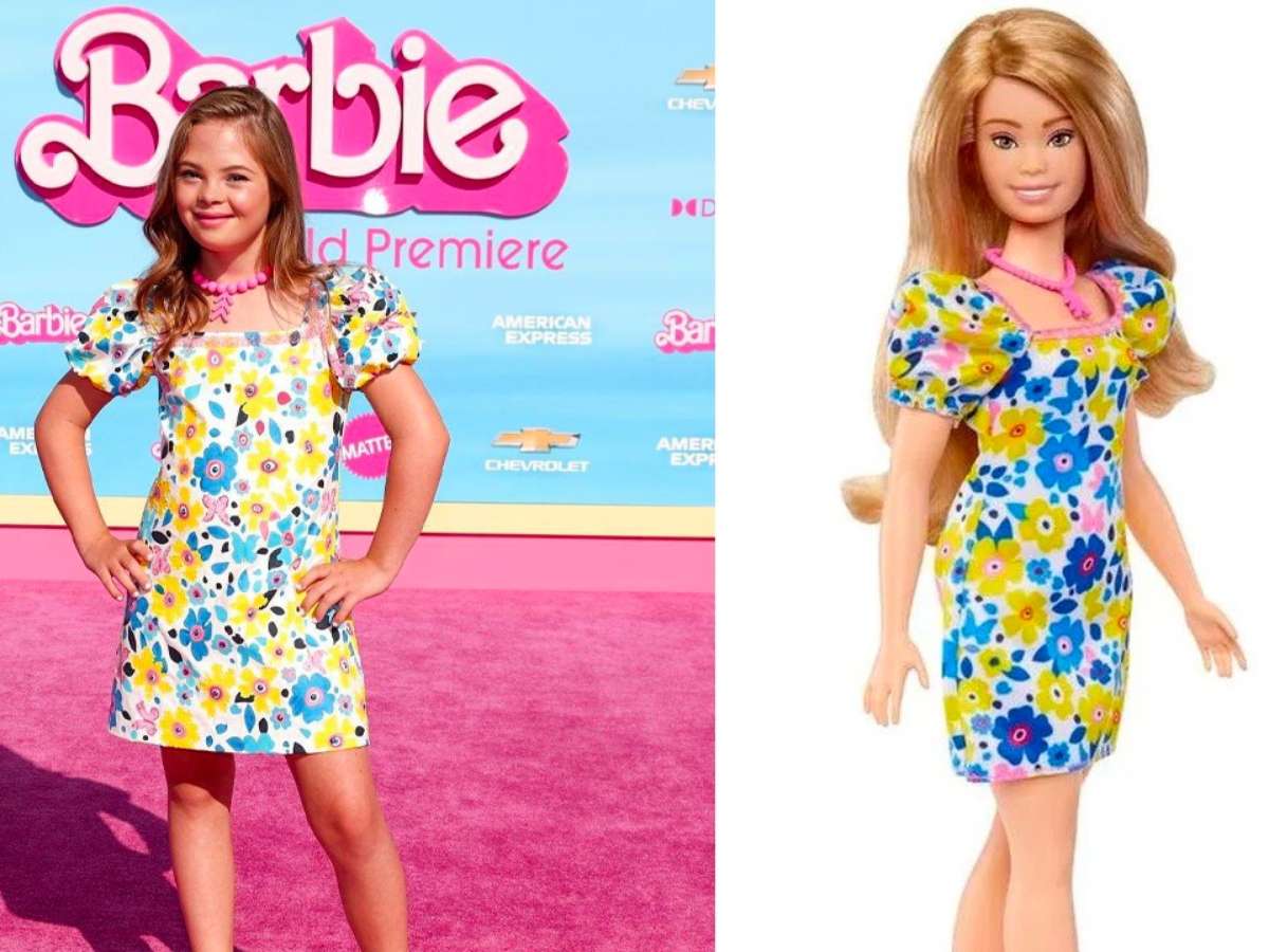Barbie apresenta sua primeira boneca com Síndrome de Down, roupas