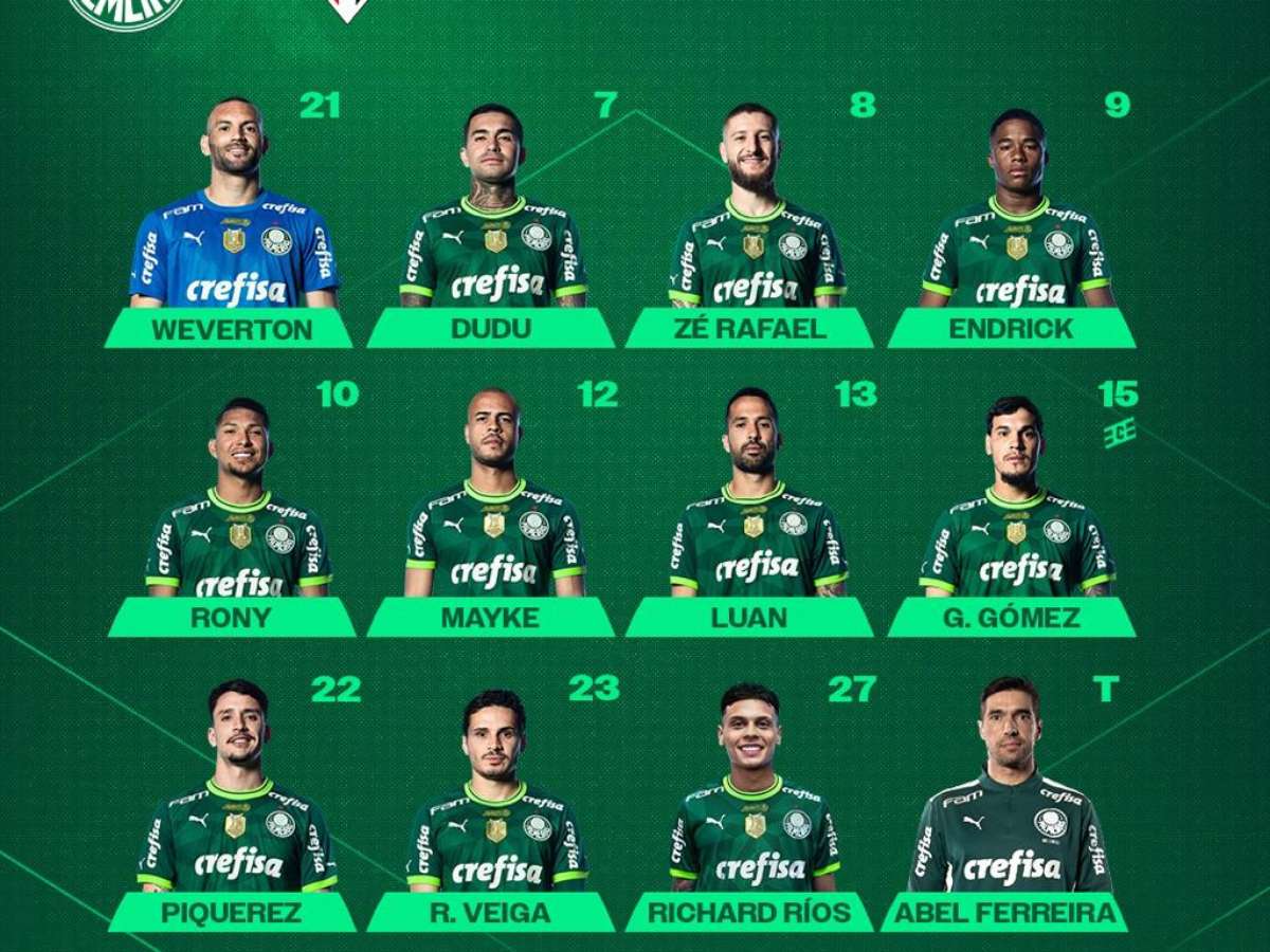 Palmeiras agora! Escalação, reencontro com Crias da Academia e R$ 15 mil em  doações