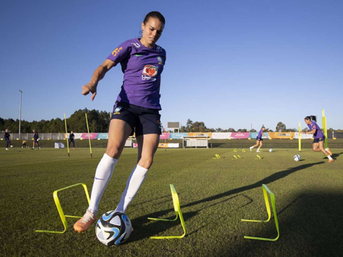 Seleção Brasileira realiza seu último treino em Brisbane