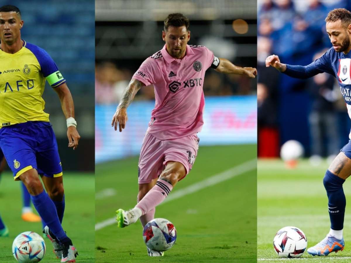 Neymar, Cristiano Ronaldo ou Messi: saiba quem recebe o maior salário, Futebol