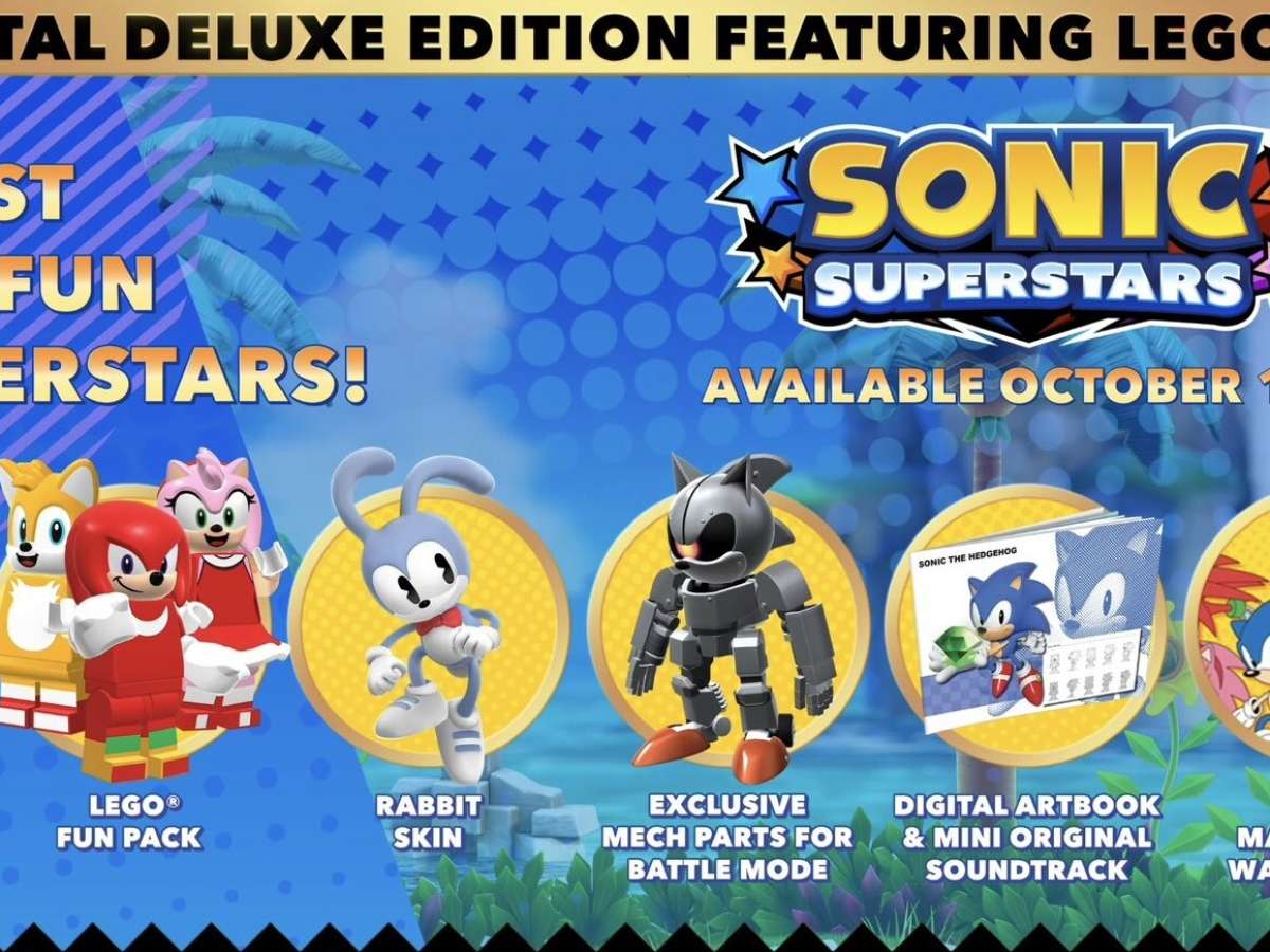 Sonic Superstars não é rápido como deveria, mas é simpático