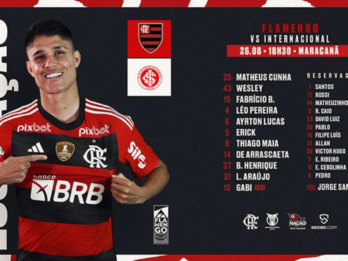 Matheus Cunha, Wesley, Fabrício Bruno, Léo Pereira, Ayrton Lucas