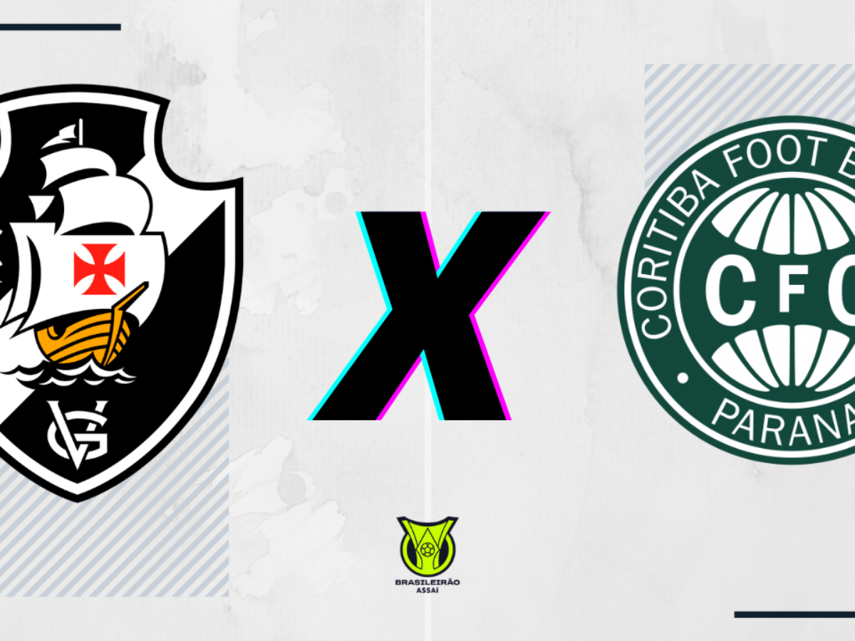 Vasco x Coritiba: confira onde assistir, prováveis escalações e mais  informações sobre o jogo pelo Brasileiro