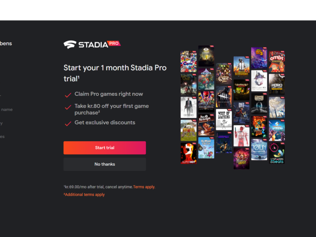 Google Stadia não tinha nem 10% do mercado de streaming de jogos