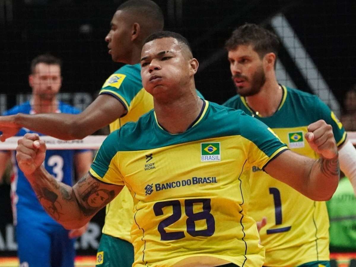 Confira a tabela de jogos do Brasil no Pré-Olímpico masculino de vôlei