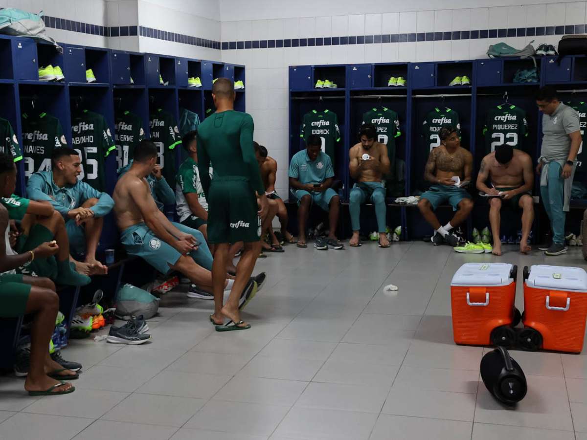Jogadores do Palmeiras aproveitam folga