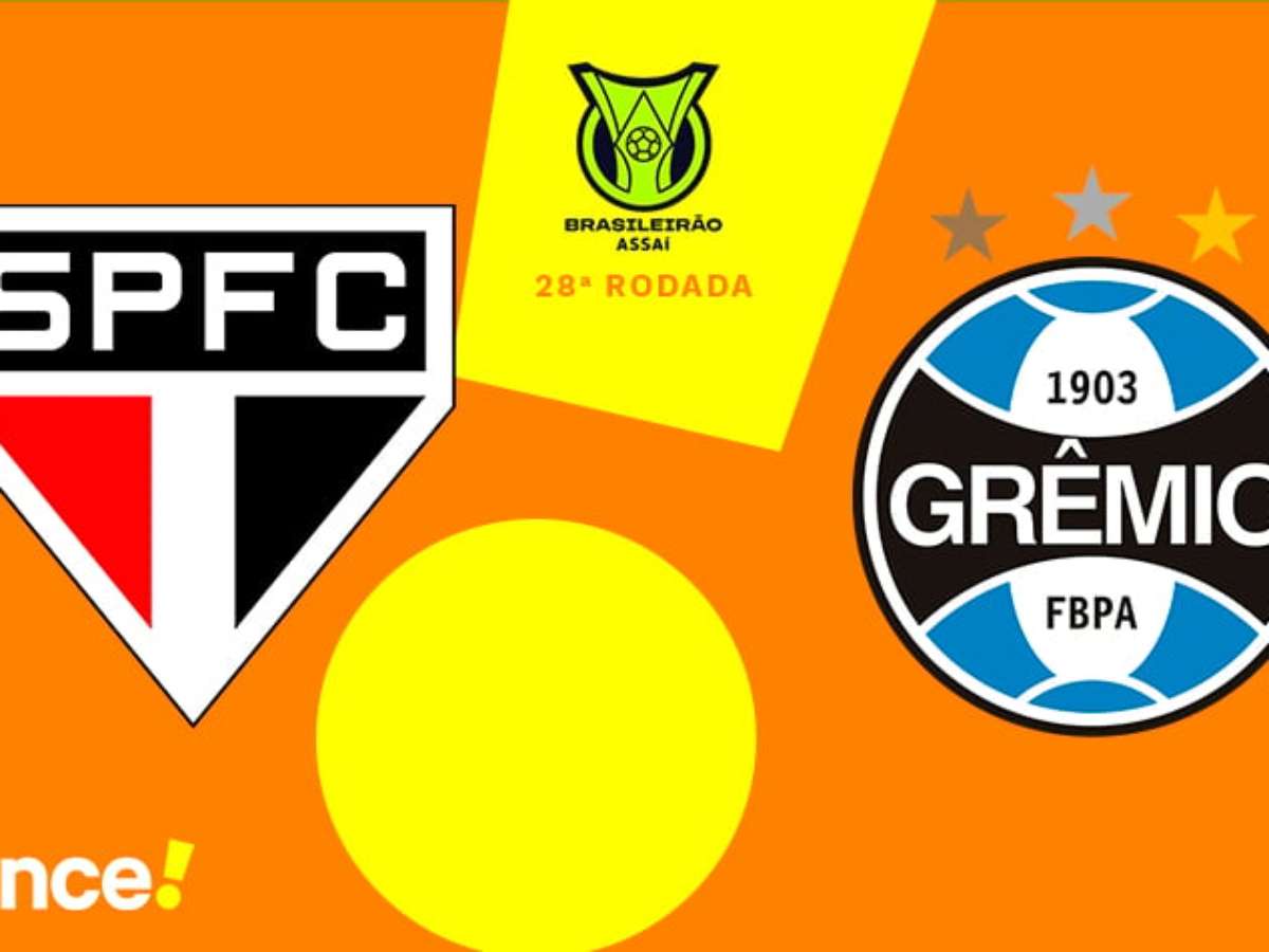 SÃO PAULO X GREMIO - 21/10/2023 - BRASILEIRÃO - AO VIVO 