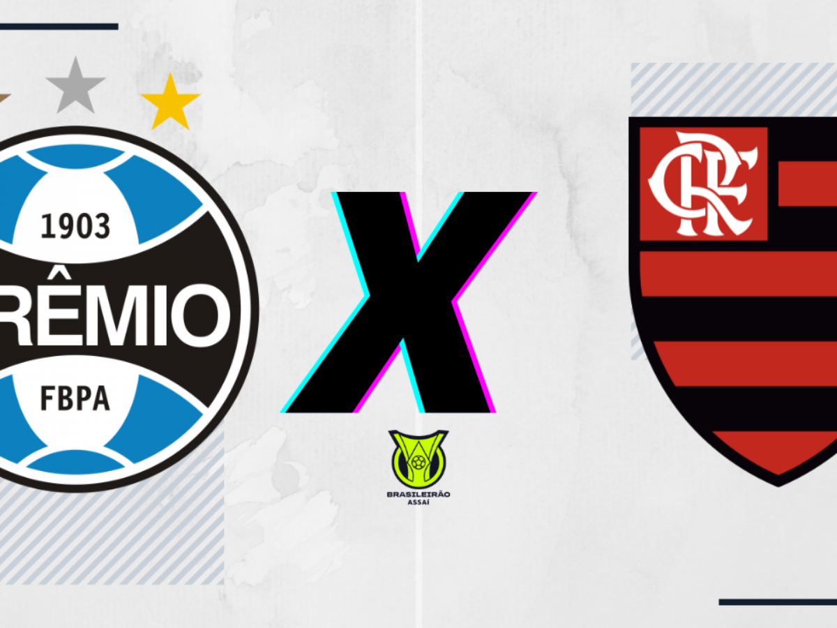 Grêmio x Flamengo: onde assistir, escalações e horários do jogo
