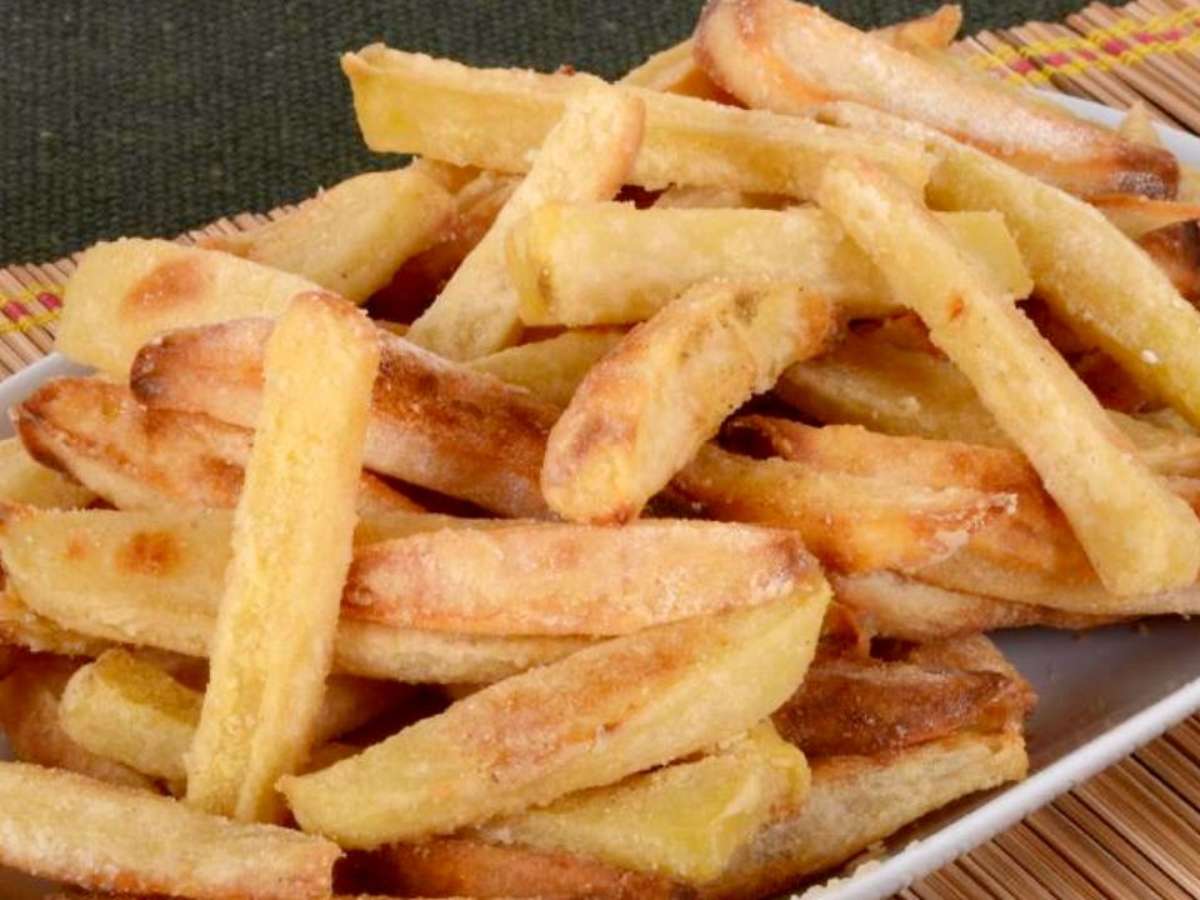 VC JÁ FEZ BATATA FRITA ASSIM?CROCANTE E DELICIOSA 