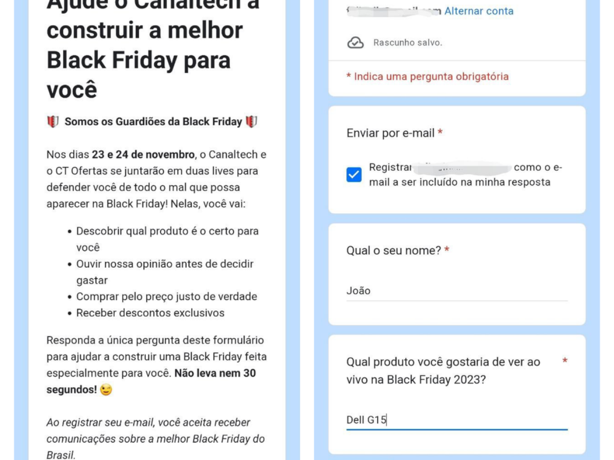 Black Friday TecMundo vai ter quantas lives? E quando é cada uma?