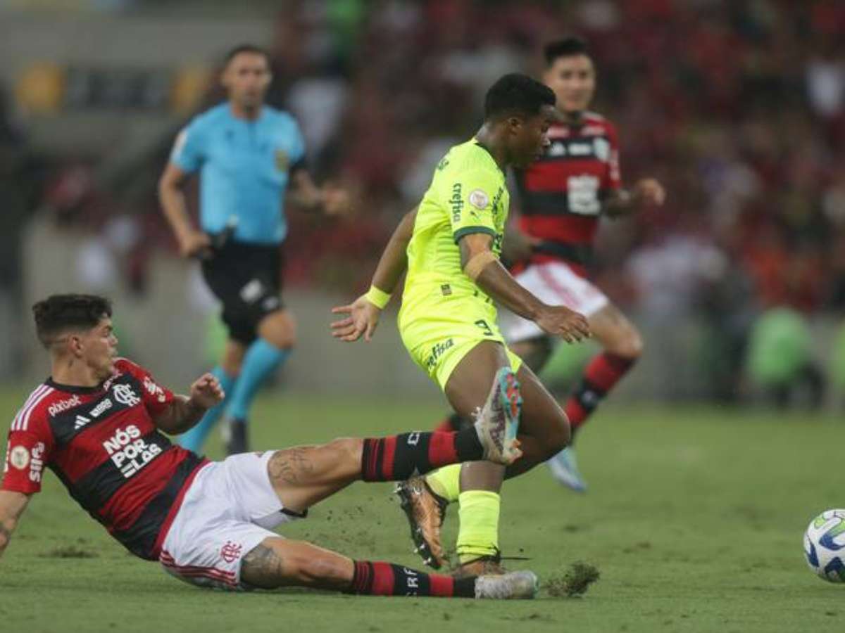 Flamengo marca no fim, frustra Palmeiras e leva a melhor em briga