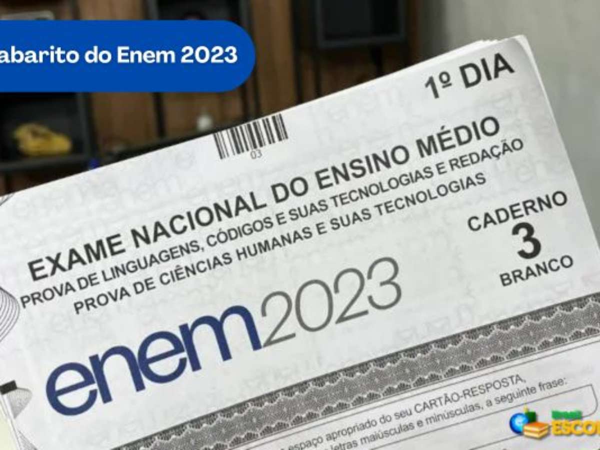 Quando sai a nota da redação do Enem 2023? Veja previsão do Inep