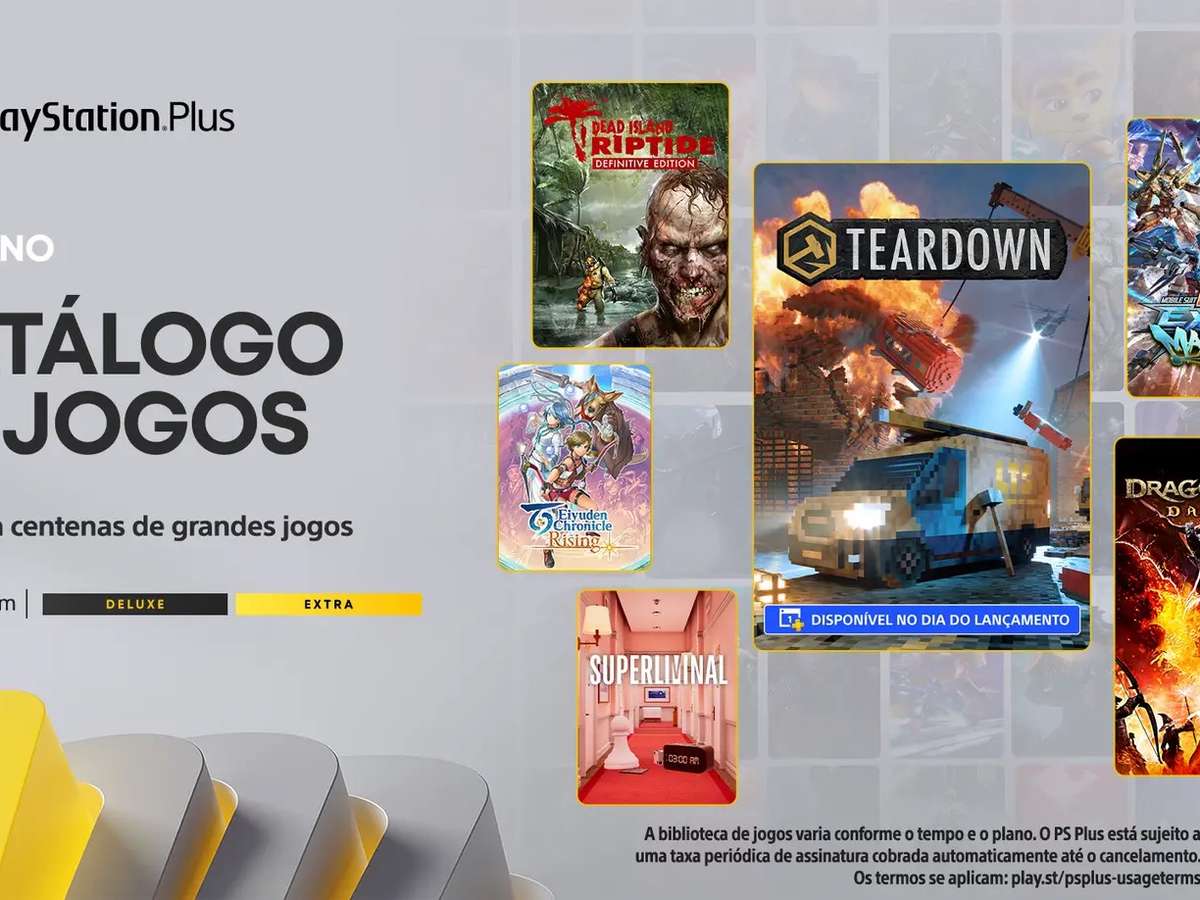 PlayStation Plus: confira os jogos de agosto para PS4 e PS5