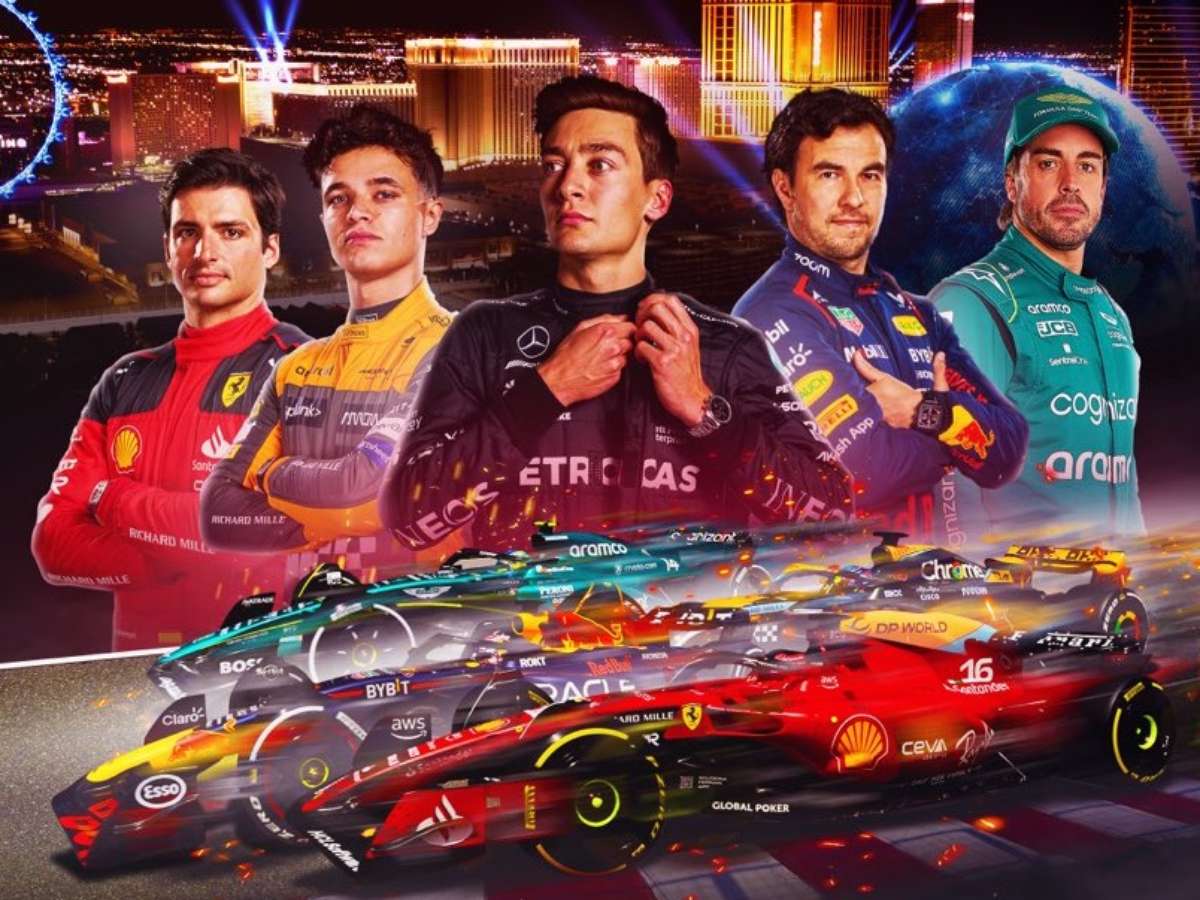 Horários F1-GP Las Vegas: Onde ver treinos de sexta? Vai chover?