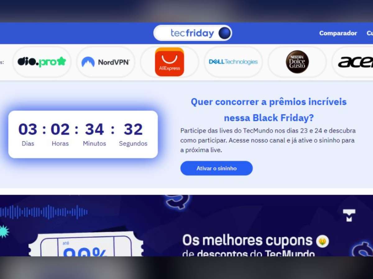 Quando é a Black Friday 2023? Saiba tudo sobre a data - TecMundo