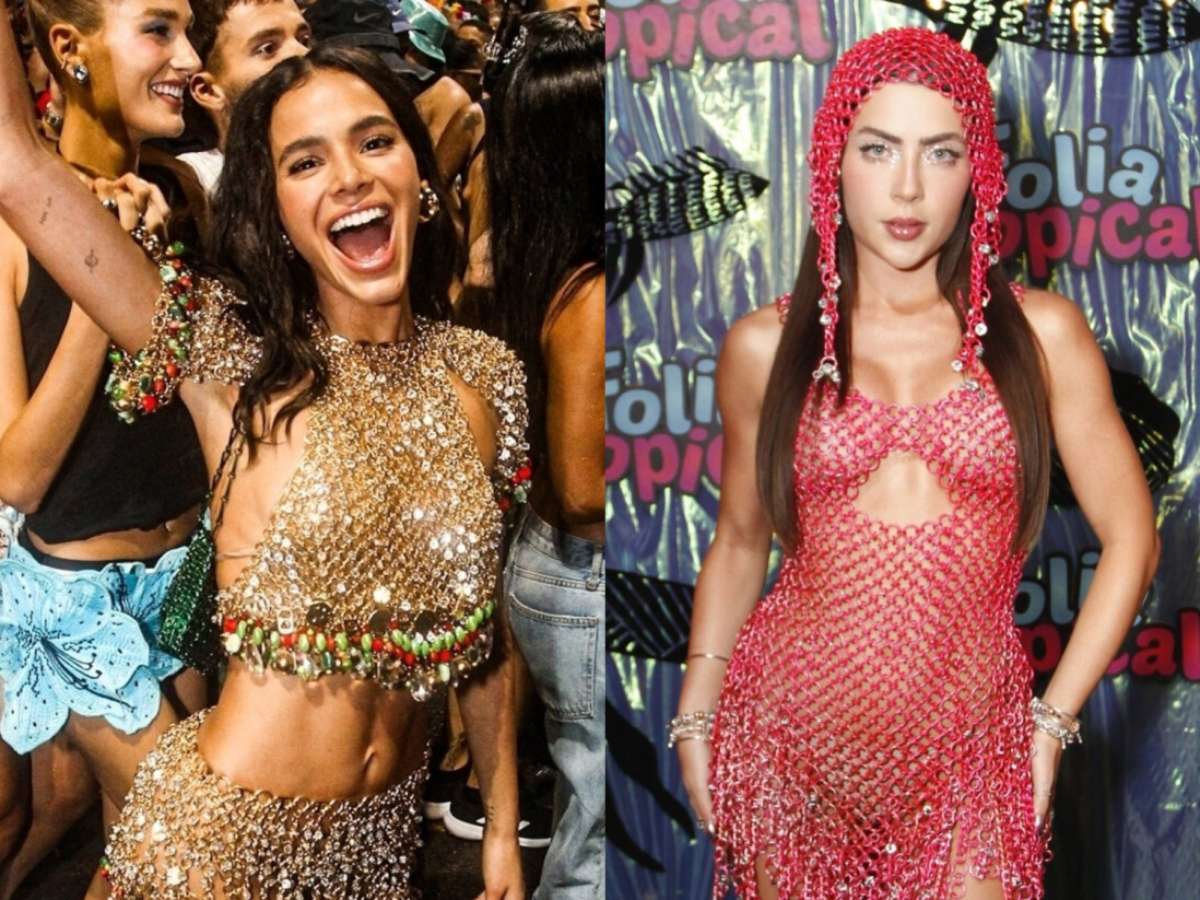 Look vazado foi a grande tendência do Carnaval 2024! 15 fotos de Bruna  Marquezine, Jade Picon e mais famosas que apostaram no estilo