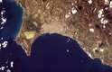 Limassol, a segunda maior cidade do Chipre, foi fotografada do espaço pelo astronauta Chris Hadfield, que está vivendo a bordo da Estação Espacial Internacional