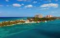 Nassau está situado no arquipélago das Bahamas, na América Central