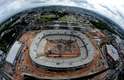 13 de maio de 2013: foi concluída a montagem das arquibancadas da Arena da Amazônia. Faltam os acabamentos e montagem da cobertura