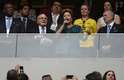 A presidente Dilma Rousseff e o presidente da Fifa, Joseph Blatter, foram vaiados antes do início da partida