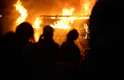 18 de junho - Uma van da TV Record foi depredada e incendiada por manifestantes