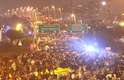 20 de junho - Multidão lota ponte de acesso de Florianópolis em mais uma noite de protestos na capital catarinense
