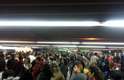20 de junho Em São Paulo, estação Consolação do Metrô ficou completamente lotada