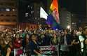 21 de junho - Manifestantes saem às ruas em Guarulhos contra o projeto da "cura gay"