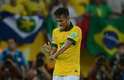 Neymar vibra com a atuação da Seleção Brasileira
