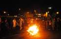 2 de julho - No ponto final do protesto em Aracaju (SE), alguns manifestantes colocaram fogo em uma catraca e soltaram fogos de artifícios
