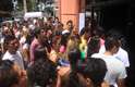 Belém - Estudantes chegaram mais de uma hora antes da abertura dos portões