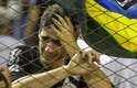 Torcedor da Ponte Preta chora derrota na final da Copa Sul-Americana
