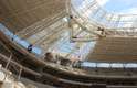 09/01/2014: Allianz Parque avança nas obras de sua cobertura