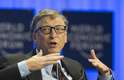 Fundador da Microsoft, Bill Gates, participa de debate em Davos