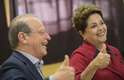 Dilma Rousseff (PT), candidata à reeleição, vota em Porto Alegre, no Rio Grande do Sul