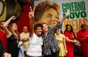 15/10/2014 - Dilma Rousseff (PT) participa de ato de apoio dos professores, em São Paulo (SP)