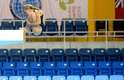 Atletas dos Jogos Pan-Americanos se reuniram no Pan Am Aquatics Centre, em Toronto, para fazer últimos treinos de saltos ornamentais e nado sincronizado nesta quinta-feira