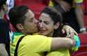 Em Kazan, brasileiros lamentam derrota para a Bélgica nas quartas de final