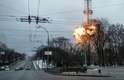 Dia 1/3 - Torre de TV é destruída na capital ucraniana Kiev