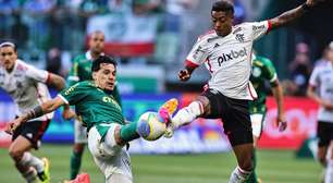 Flamengo mantém tabu diante do Palmeiras em jogo com ressalva à arbitragem