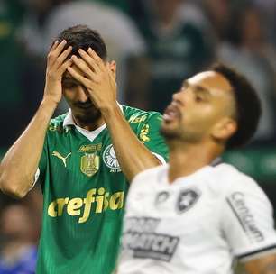 Botafogo vence Palmeiras por 3 a 1 e volta a liderança do Brasileirão