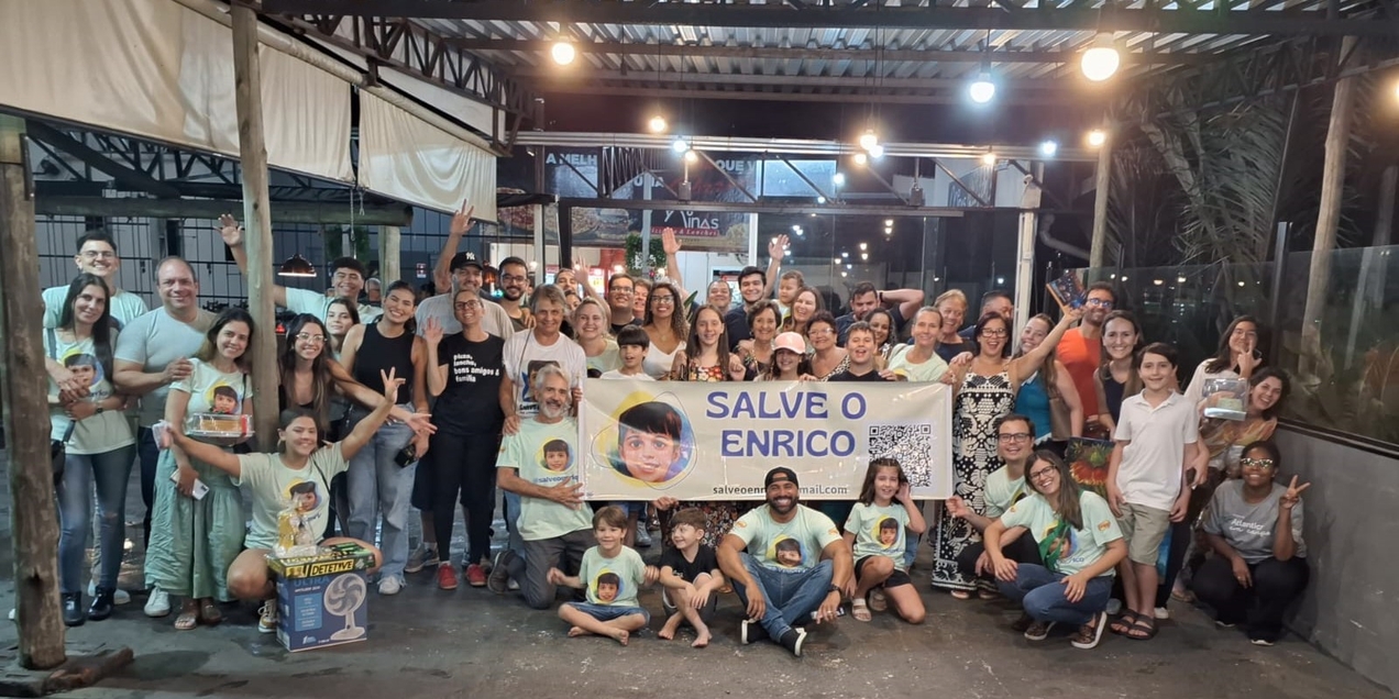 Marina, mãe de Enrico, se dedica integralmente ao filho e à campanha de arrecadação de fundos para comprar remédio milionário desde outubro de 2023
