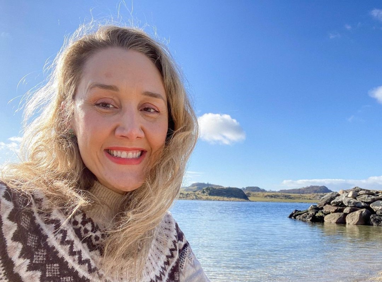 Juliana Linares mora na Noruega h&aacute; 11 anos