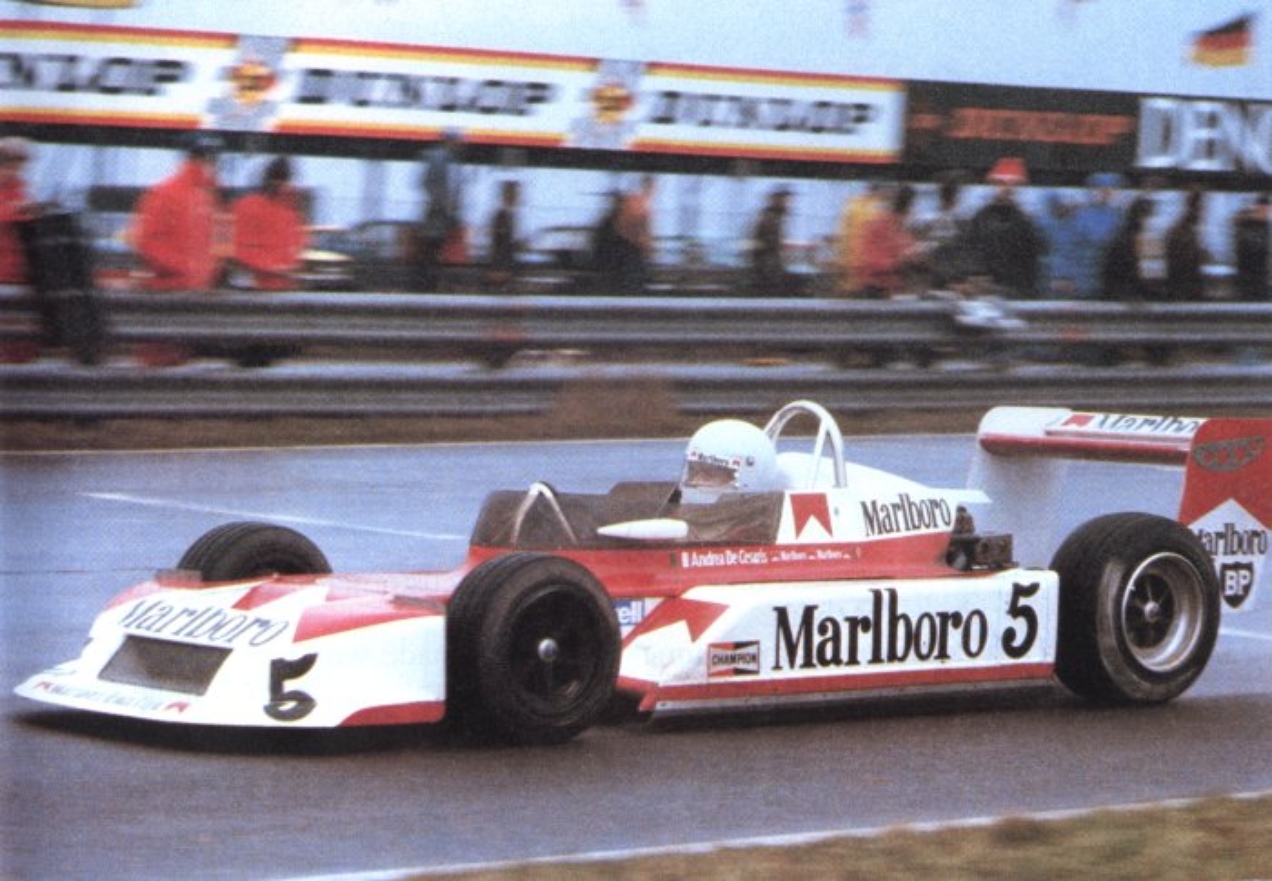 Com o apoio do pai: Andrea de Cesaris rumo ao título da F3 britânica em 1979