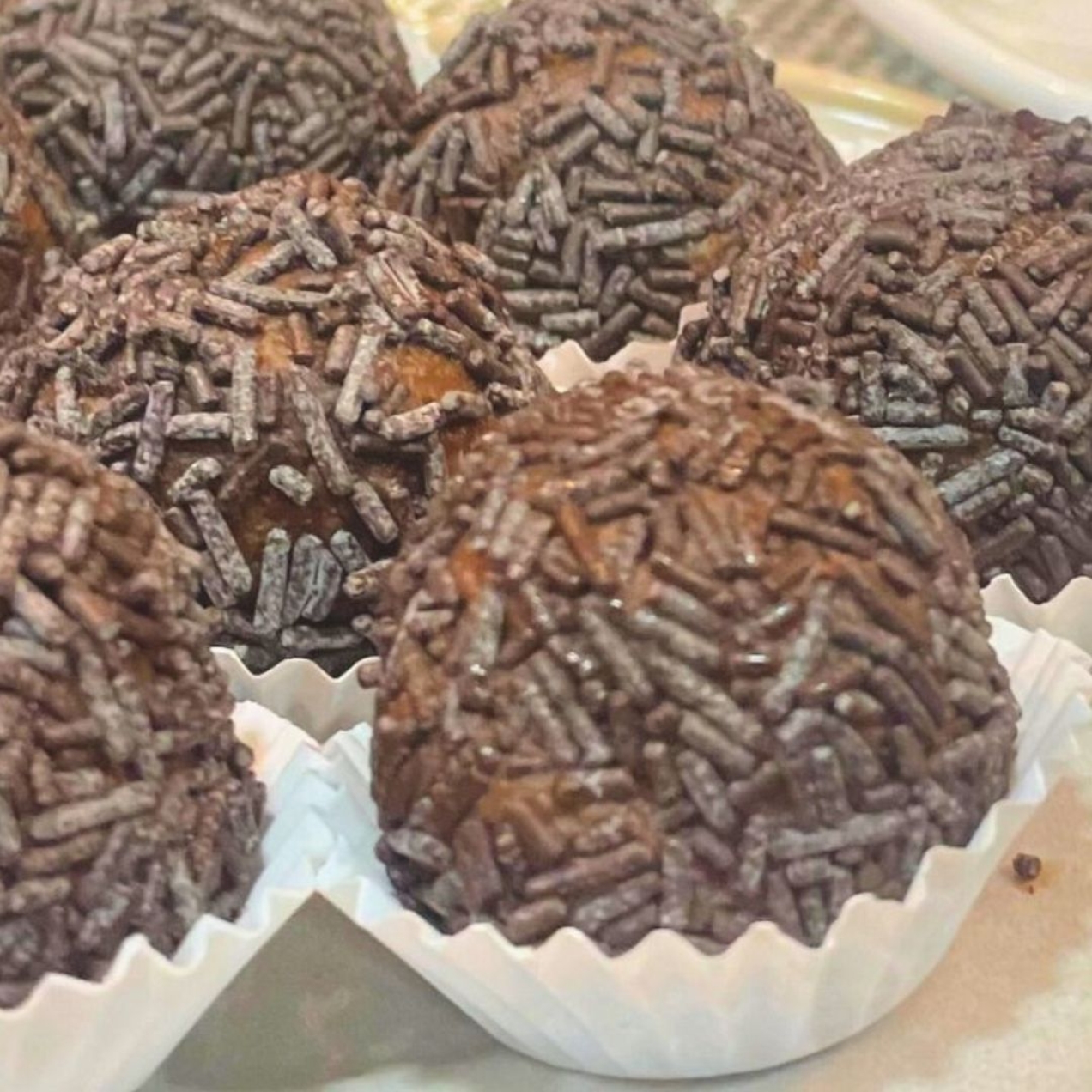 Brigadeiro de aveia saudável