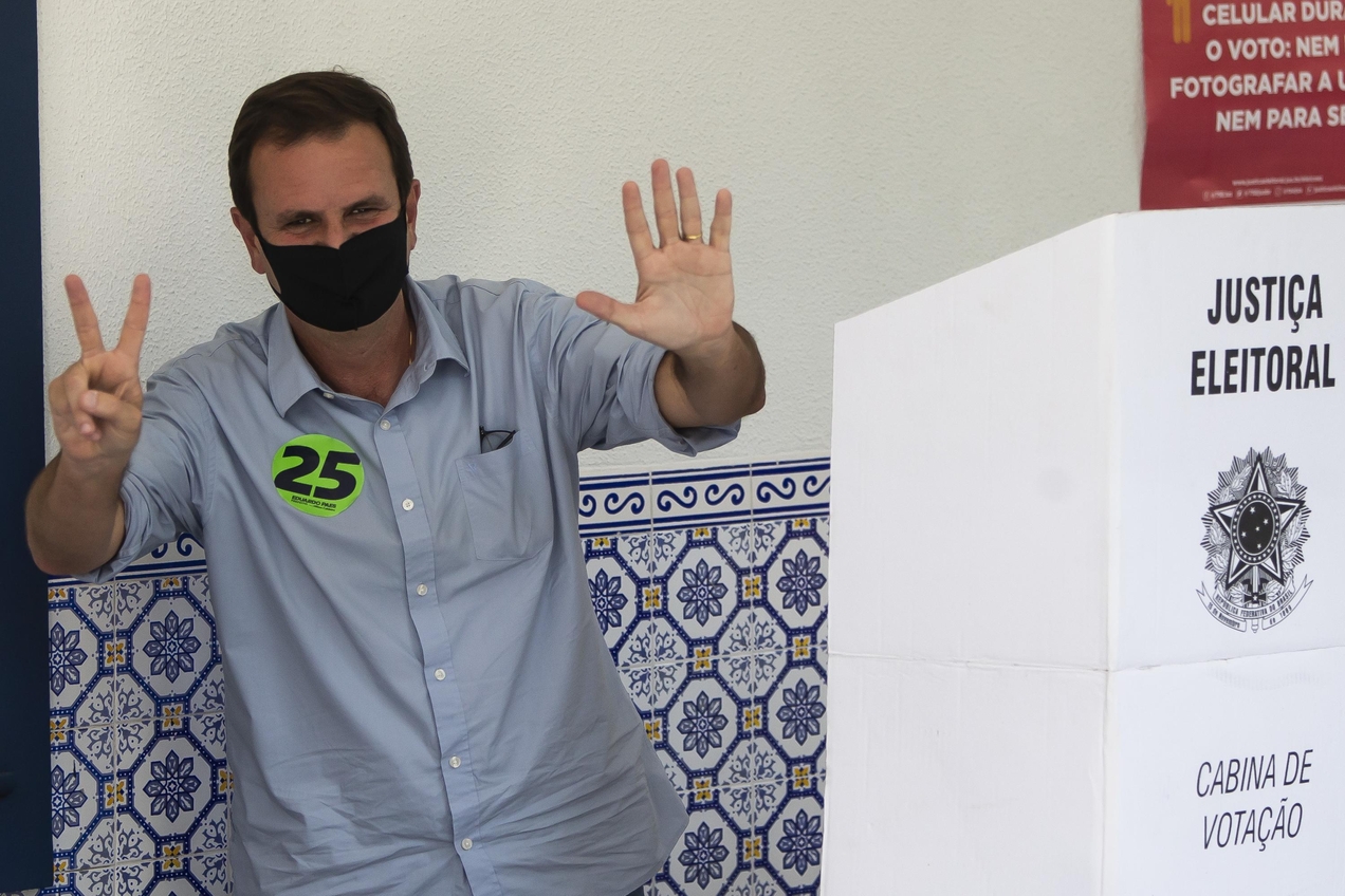 Eduardo Paes foi eleito para terceiro mandato durante a pandemia