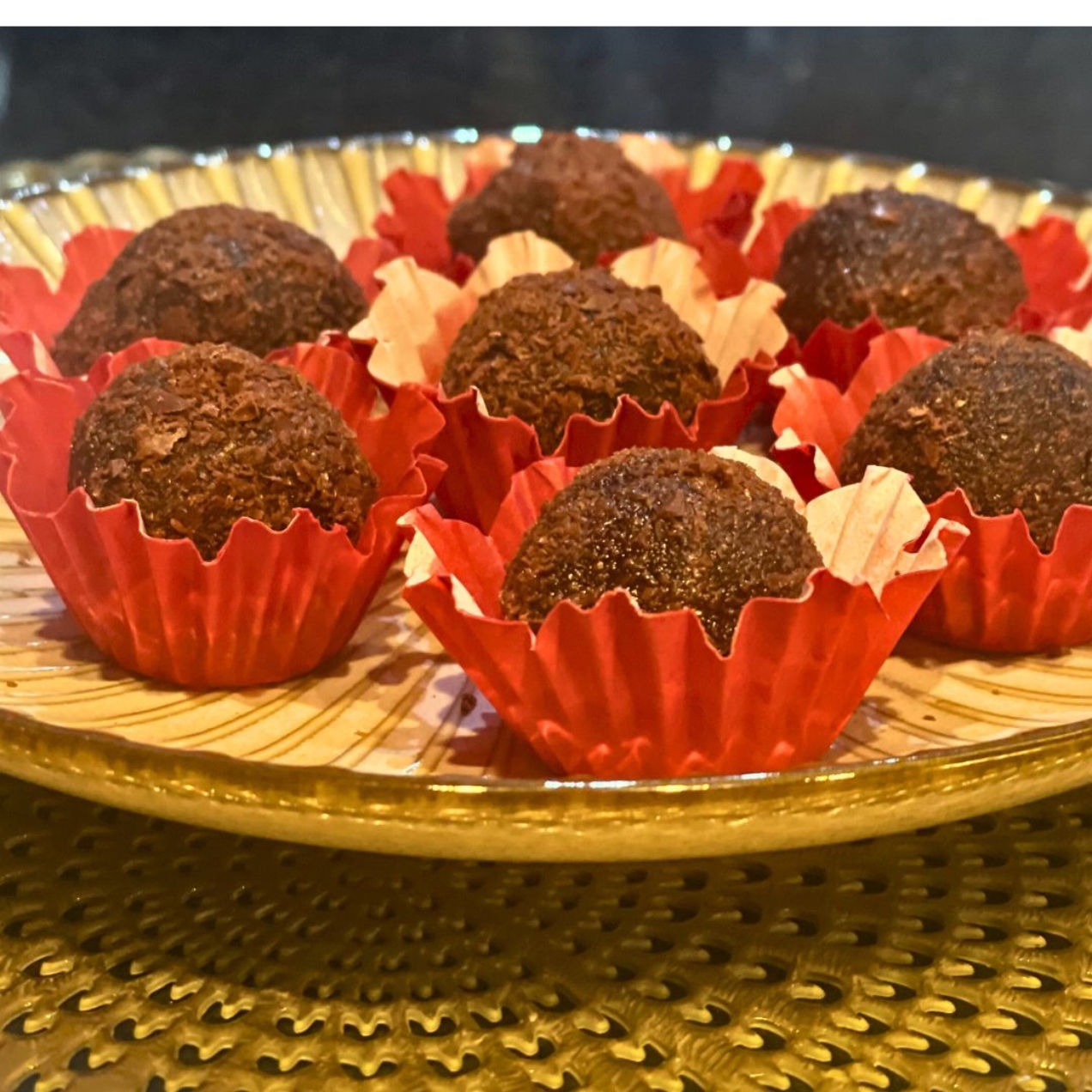 Brigadeiro saudável de leite de cocco