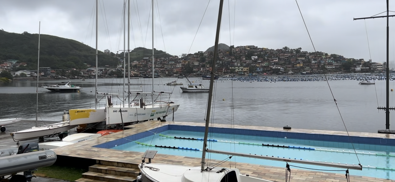 Vista do Projeto Grael para a Enseada de São Francisco, na Baía de Guanabara