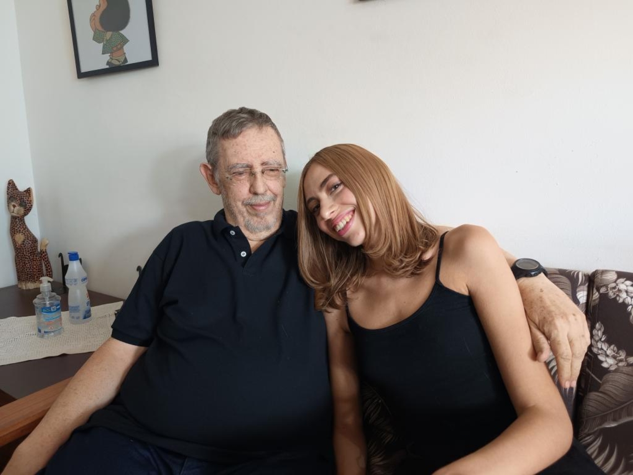 Celso e a filha, Luana Lungaretti