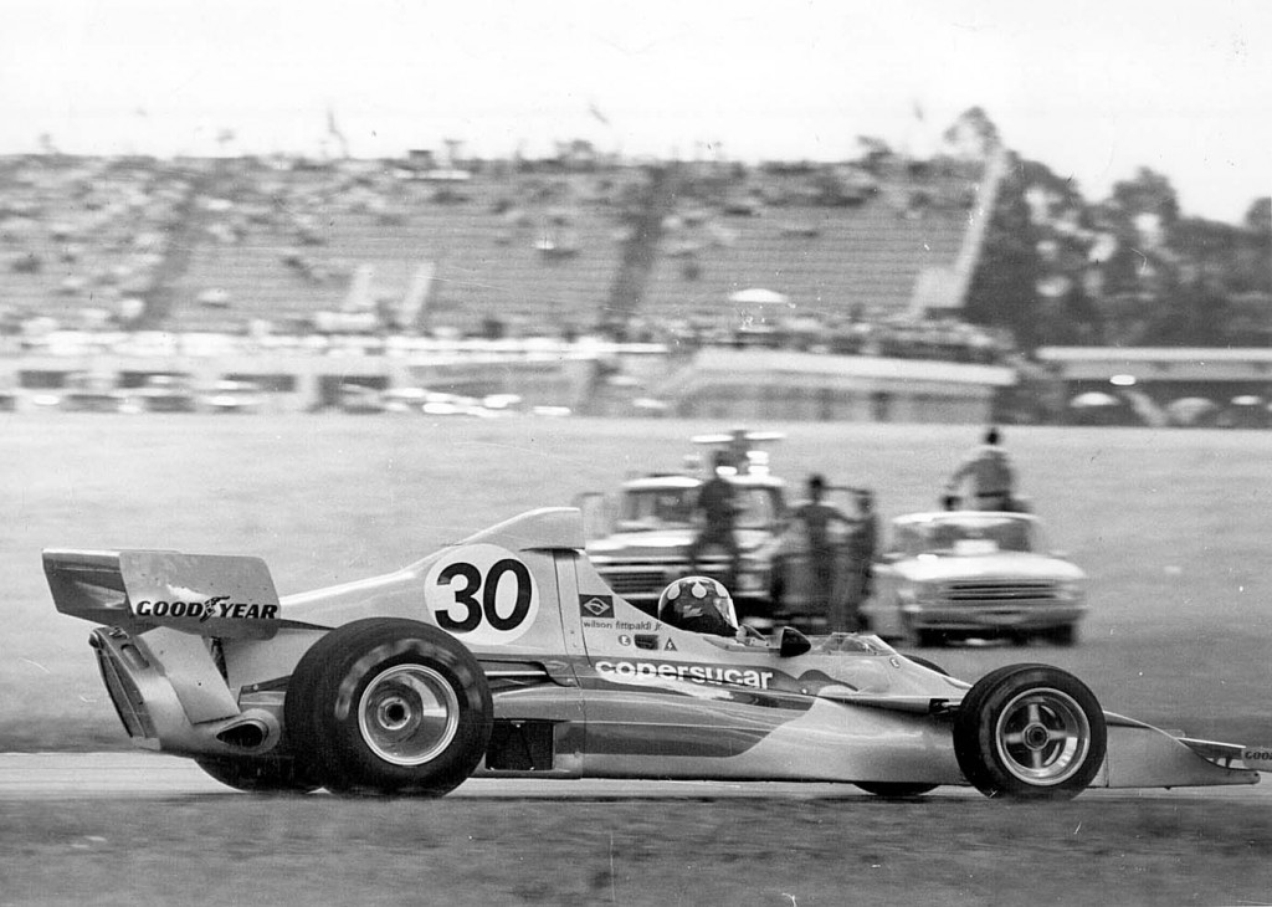 Wilsinho Fittipaldi no FD-01 em Buenos Aires